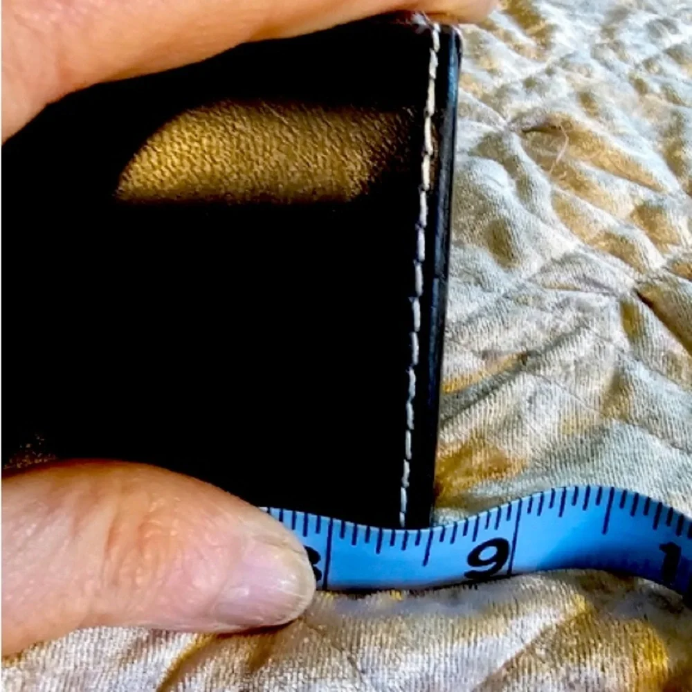PURSE: Black & Silver Cylindrical Clutch, Vintage. EUC